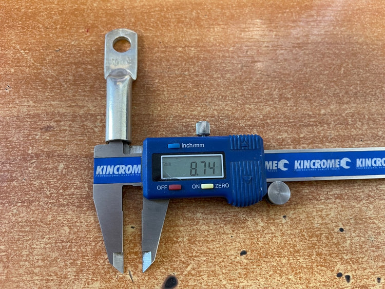 Heavy Duty Battery Crimp Terminals Tin Coated Copper  - Suit 6AWG6B&S Gauge Wire