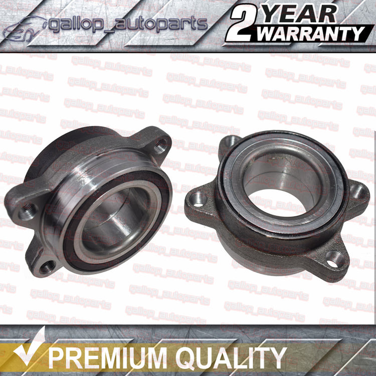 2 x Front Wheel Bearing ABS for Nissan Elgrand E51 2002-2010 Magnetic Ring Seal