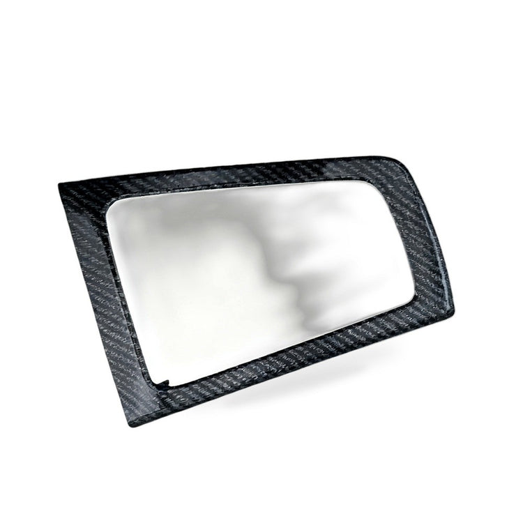 Shift Lever Trim Suitable for Ford Focus 2012-2018 MT Silver Gray Carbon Fiber
