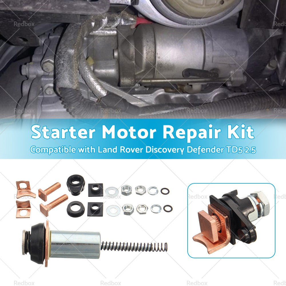 Starter Motor Repair Fix Kit Suitable for Land Rover Discovery Series 2 2.5