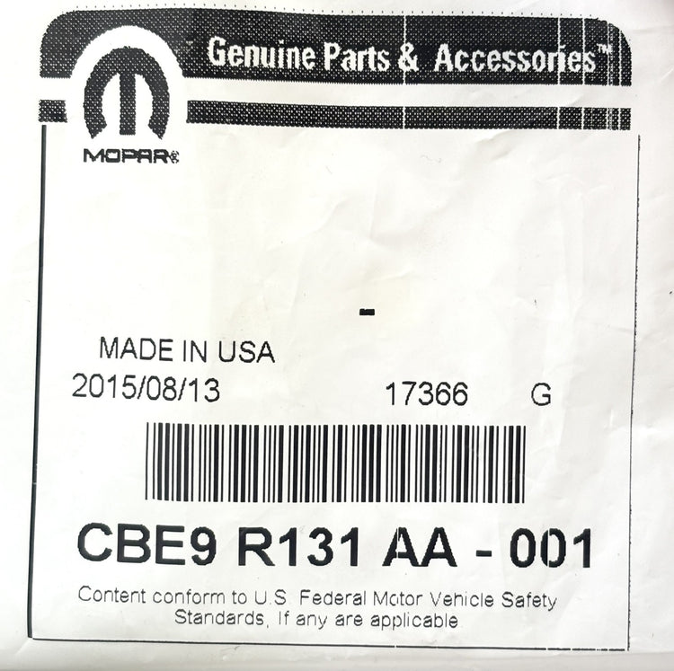 Genuine Jeep Wrangler Clutch Starter Interlock Switch CBE9R131AA OEM & New