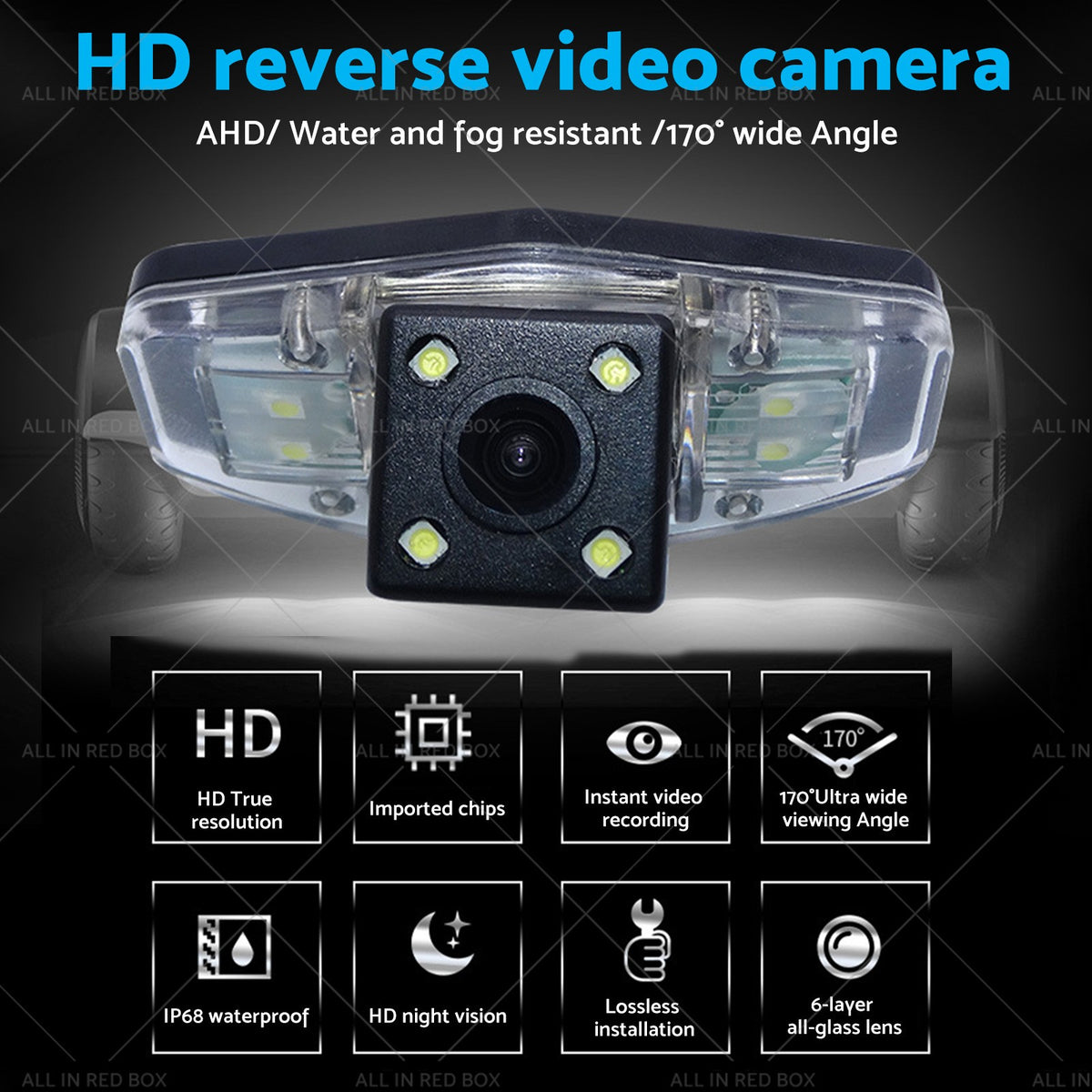 Reverse Camera Rear View Backup Camera Suitable for Honda Accord Civic Pilot EK