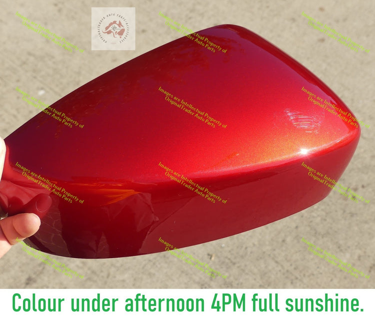 Right Side Mirror Cap Case for Mazda 3 BN Series Soul Red Crystal Metallic 46V
