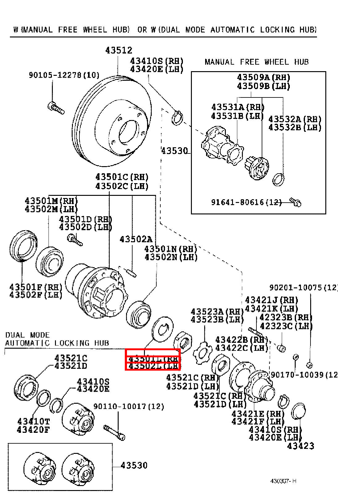 Genuine Regius RCH47 KCH46 Regius Ace KZH120 KZH106 Front Axle Lock Washer