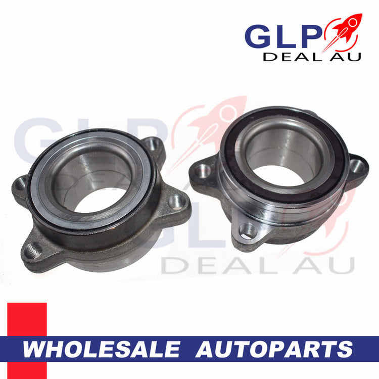 2x Front Wheel Hub Bearing For Nissan Elgrand E51 With ABS 2002-2010