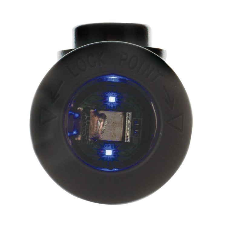 Hulk 4x4 HU6620B Accessory Power Socket 12/24v 20a @12v Blue Led 29mm