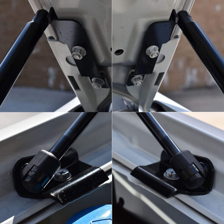 Front Hood Bonnet Shocks Lifter Struts Gas Lift For Nissan Navara D40 2005-2014