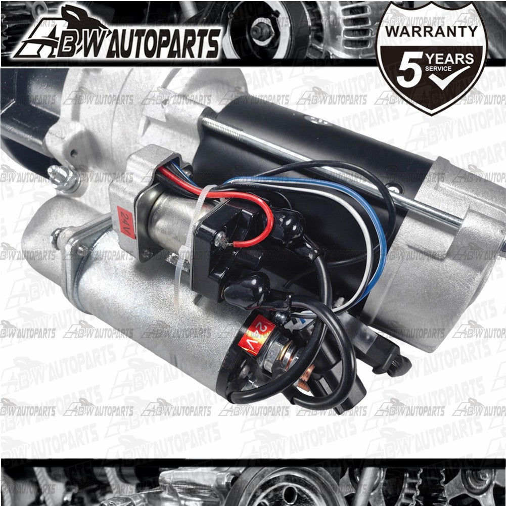 24V Starter Motor for Komatsu Excavator PC Series engine 6D95L Diesel