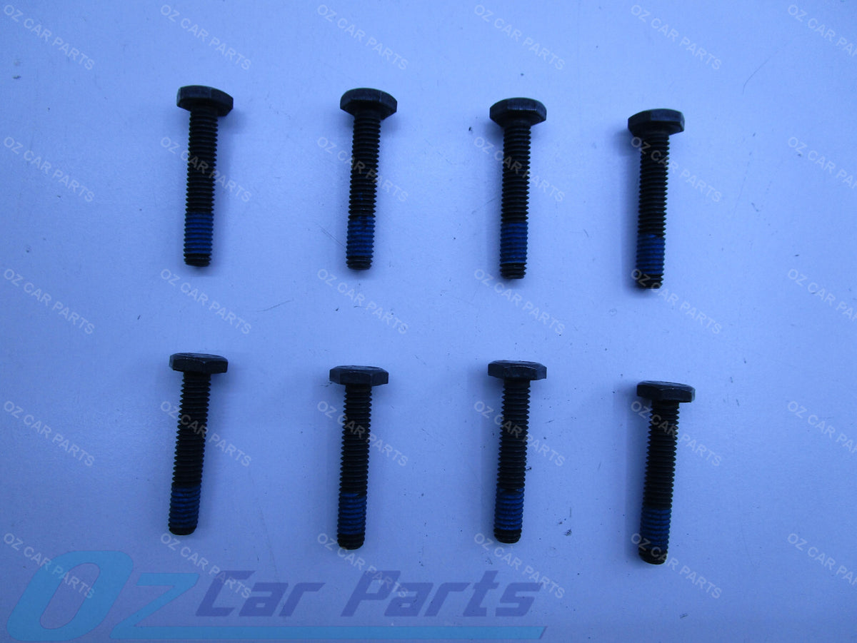 X-8 GENUINE MANUAL FLYWHEEL BOLTS SET FOR VY V6 HOLDEN COMMODORE GETRAG GEARBOX