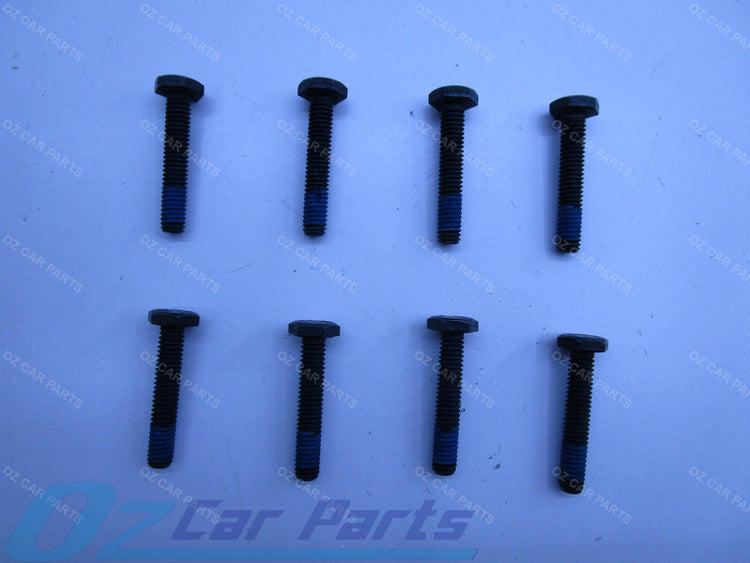 X-8 GENUINE MANUAL FLYWHEEL BOLTS SET FOR VY V6 HOLDEN COMMODORE GETRAG GEARBOX