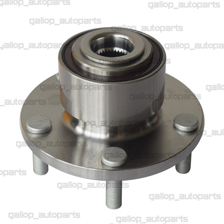 Pair Front Wheel Bearing and Hub for Mazda 3 BK Hatchback Sedan 2.3L 2.0L 03-04