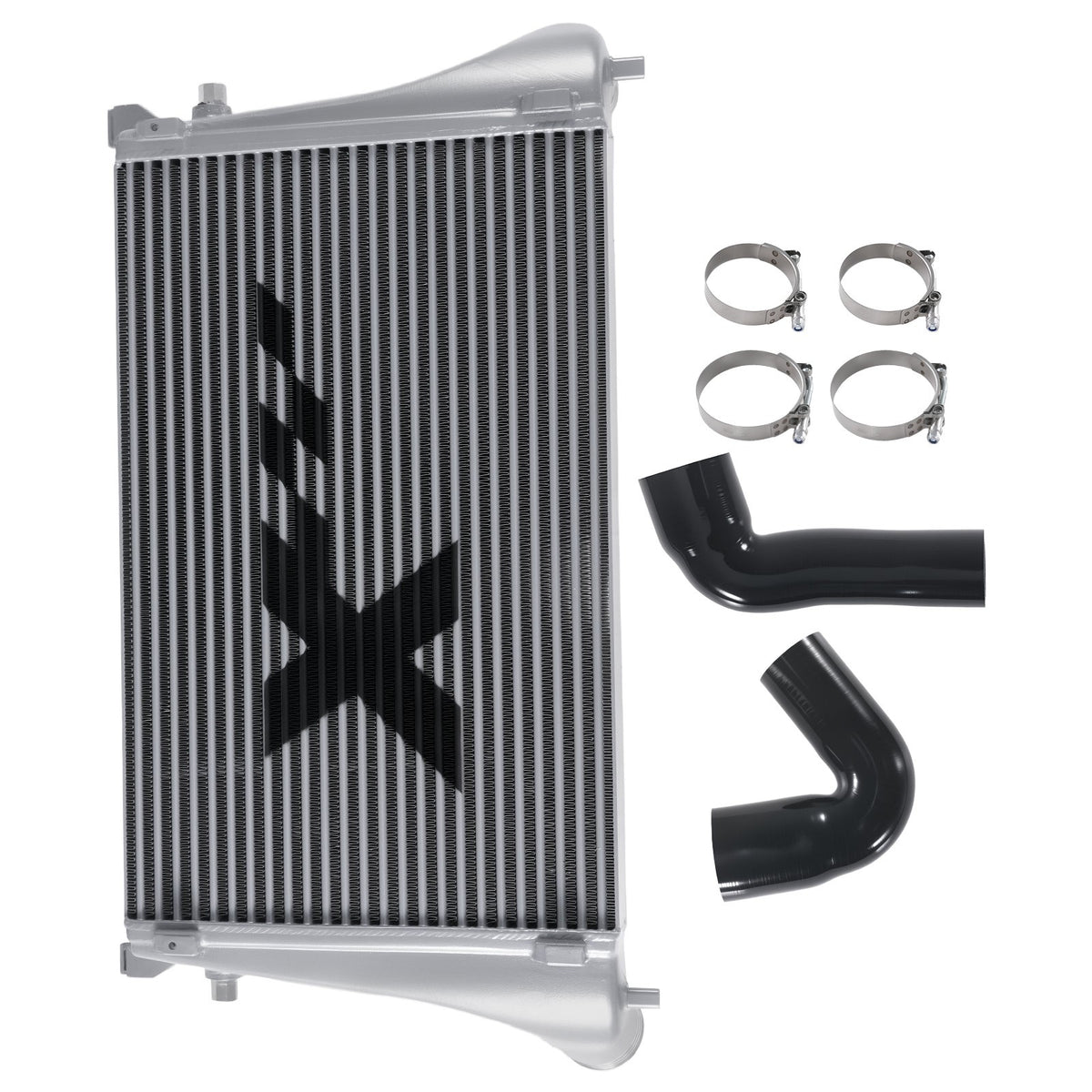 70mm Front Mount Intercooler Kit for Skoda Superb 3V for VW Golf 7 R Tube&Fin
