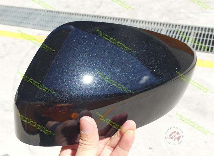 Left Side Mirror Cap Case Cover for Mazda CX-9 CX9 TC Series Jet Black Mica 41W