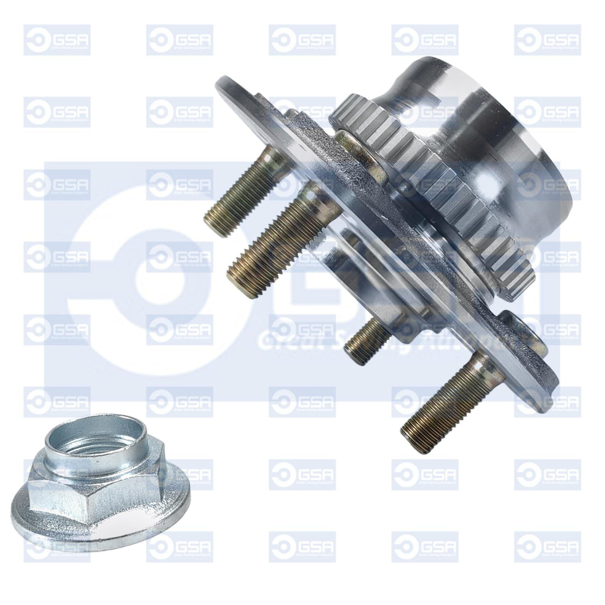 x2 New Rear Wheel Bearing Hub Assy With ABS For Hyundai Accent LC LS 2000-2006