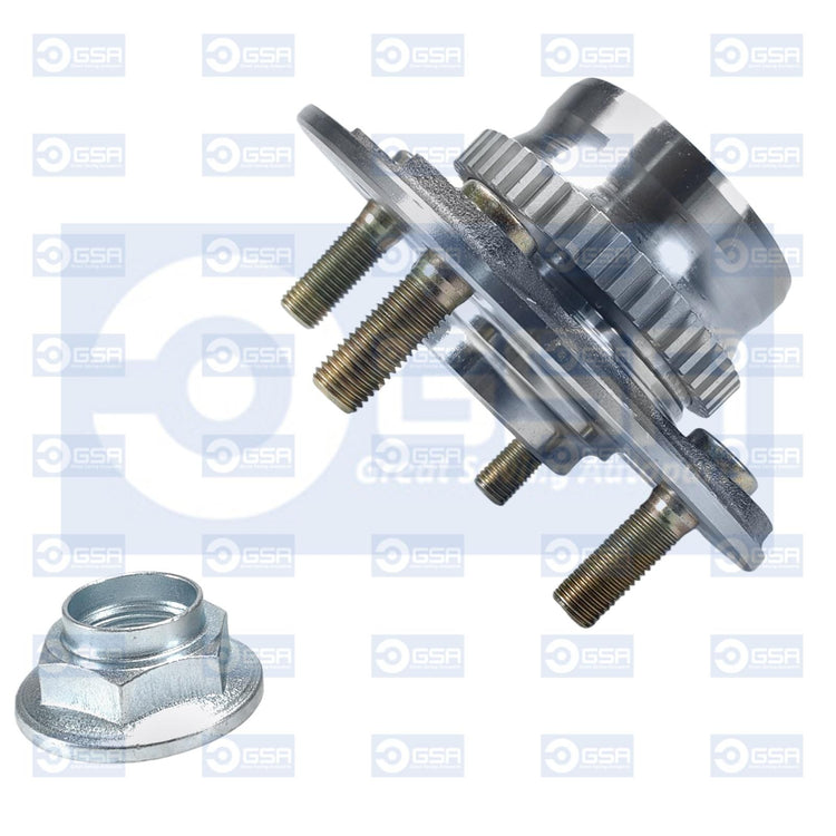 x2 New Rear Wheel Bearing Hub Assy With ABS For Hyundai Accent LC LS 2000-2006