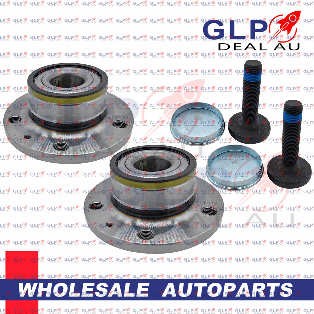 2pc Rear Wheel Bearing Hubs 32mm For VW Golf MK V Jetta Passat 3C2 A32 3G5 3G2