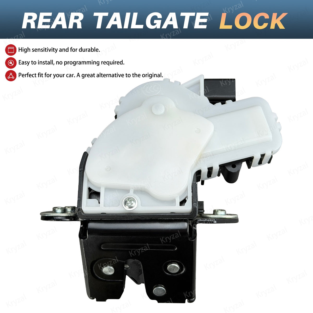 Back Door Tailgate Lock For Mazda 3 BM Hatchback SP25 Touring Maxx Neo 2013-2016