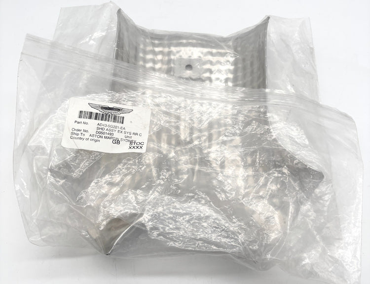 Genuine Aston Martin Rapide Exhaust System Rear Centre Heat Shield AD43-5G221-EA