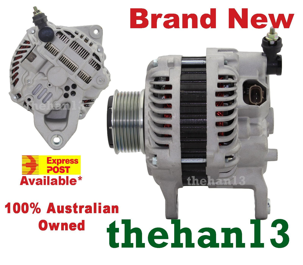 New 140A Alternator For Nissan Navara D40 2.5L  Diesel Engine   2005-2014