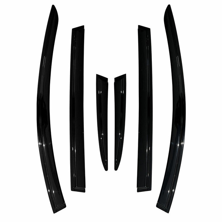 6X Weathershield Weather Shield Window Visors Deflectors For Holden Commodore VE