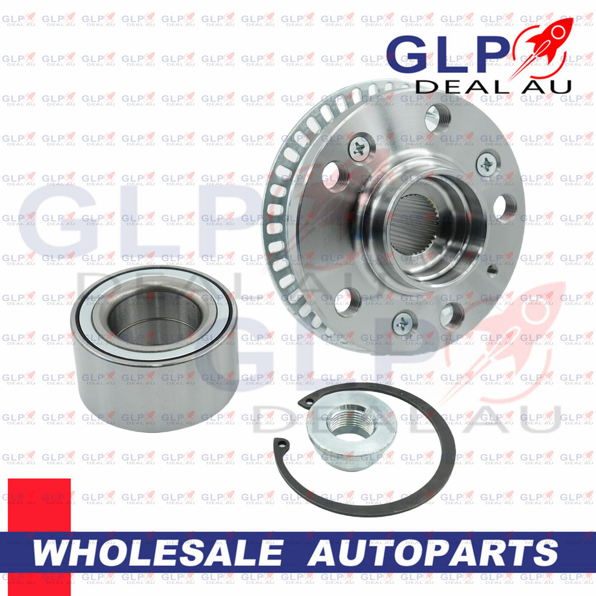 Front Wheel Bearing Hub Assembly For VW Golf Beetle MK4 9C Audi TT A3 S3 8L 8N