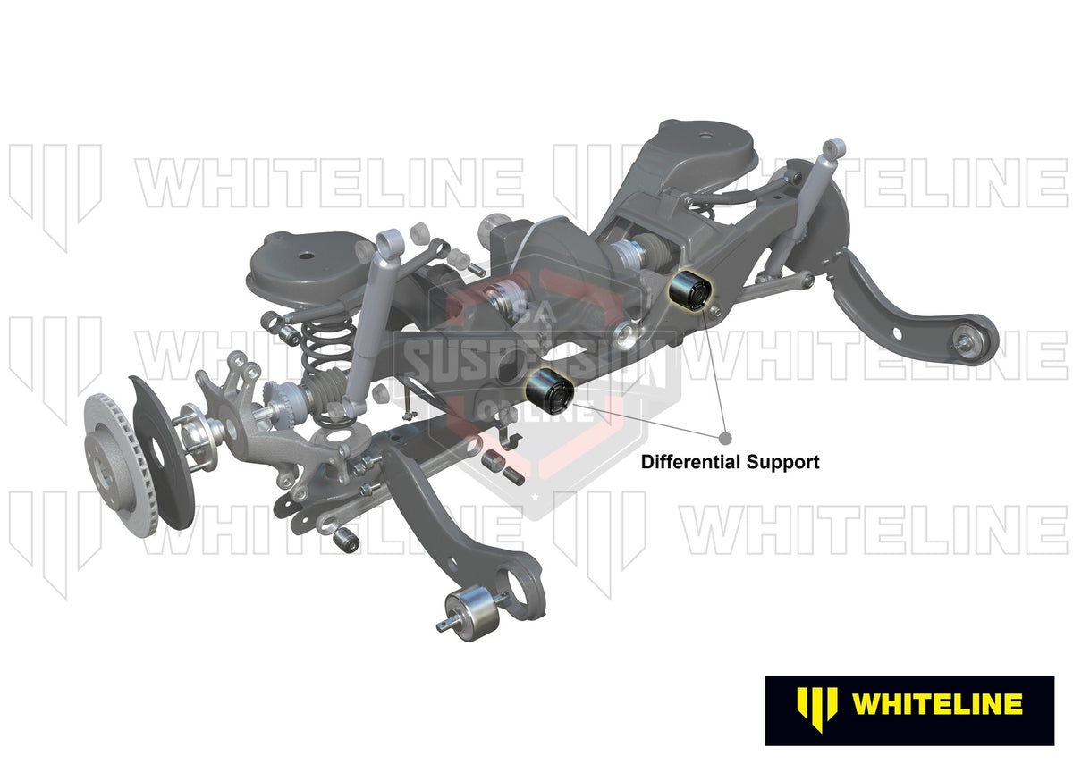 Whiteline W93236A - Differential Mount - Front Bushing Kit (Mounting- differenti