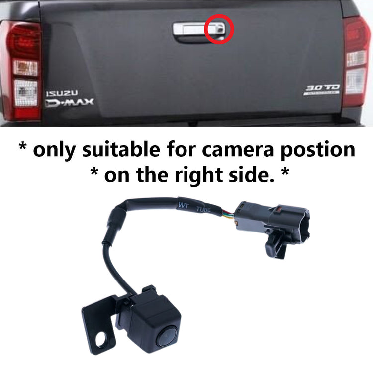 Tailgate Reverse Camera 4 pin OE Connector for Isuzu D-Max 12-16