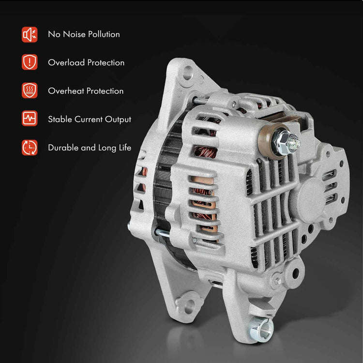 Alternator W/ 4 Pins for Mitsubishi Galant FTO EA DEA 1994-2001 2.0L 2.5L Petrol