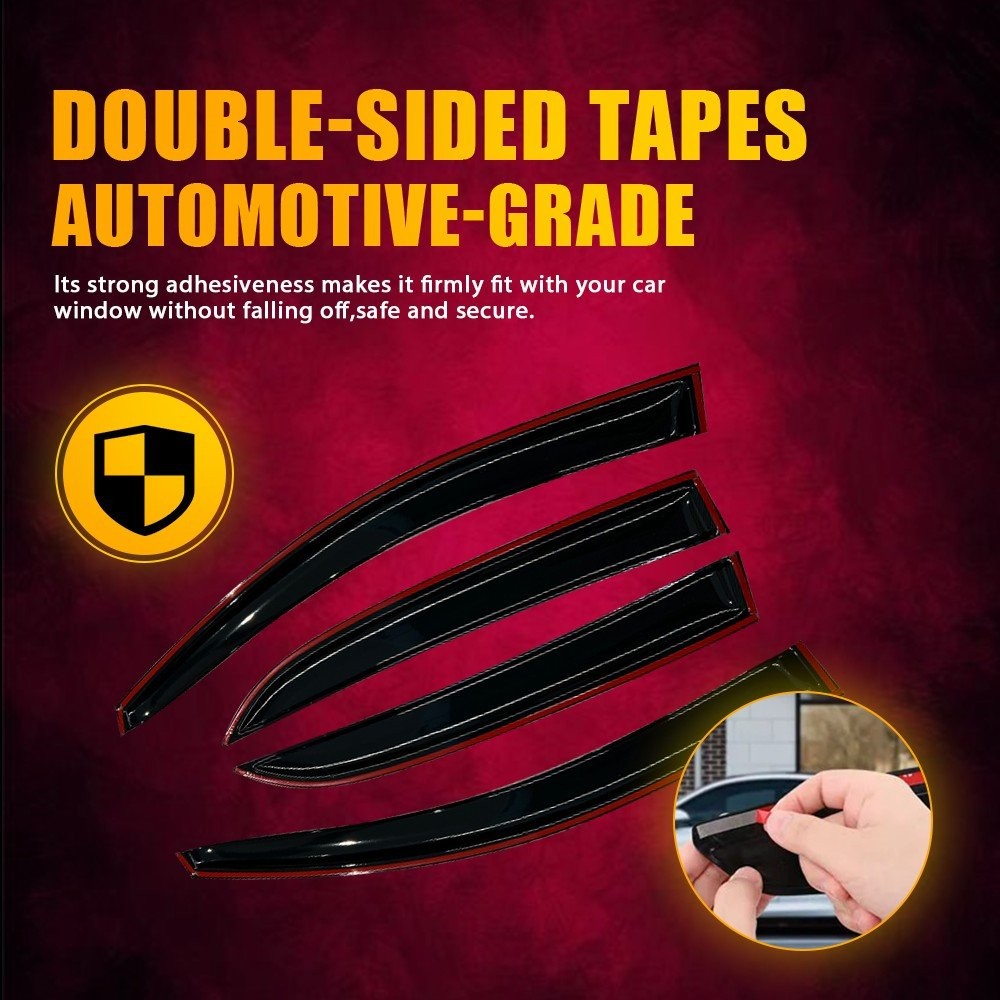 Luxury Weathershields Weather Shields Window Visor For Kia Picanto 2018-2024