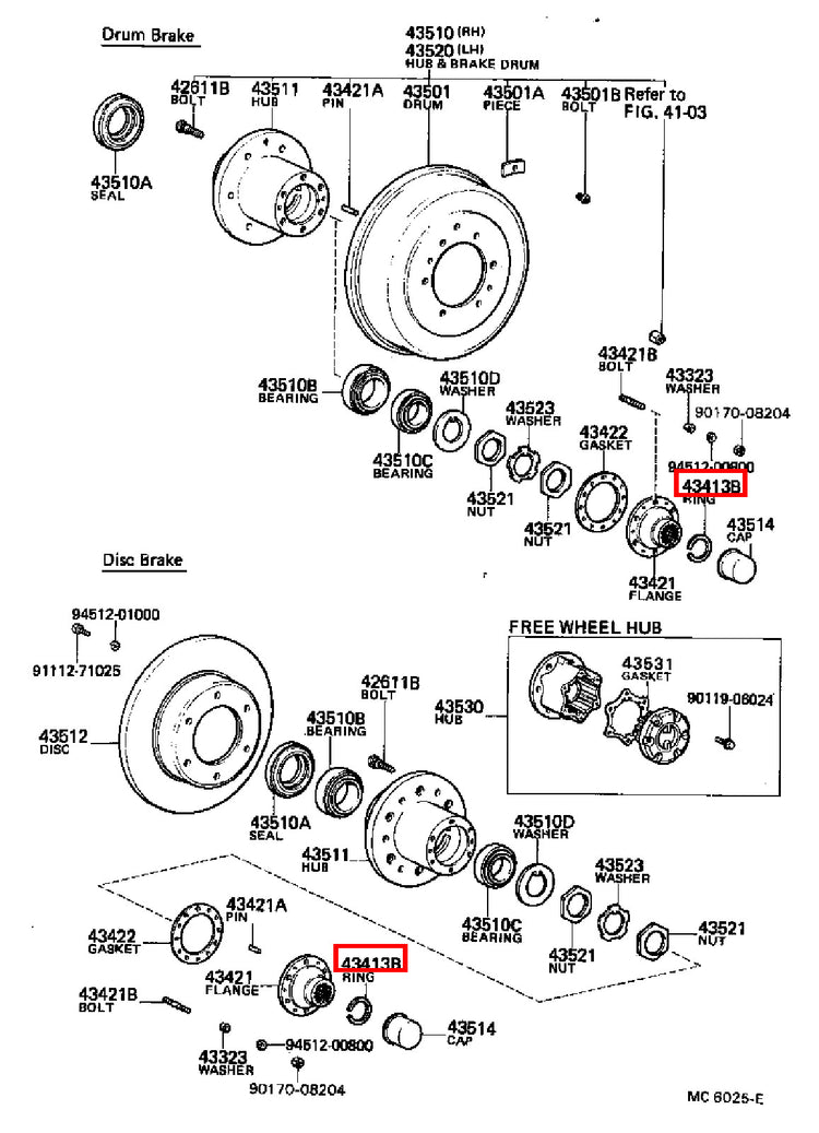 Genuine LandCruiser VDJ79 VDJ78 Front Axle Outer CV Circlip Snap Ring