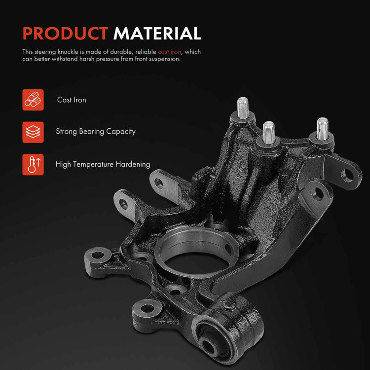 1x Rear Left Steering Knuckle for Hyundai Tucson TL TLE 2015-2021 SUV 2.0L 2WD
