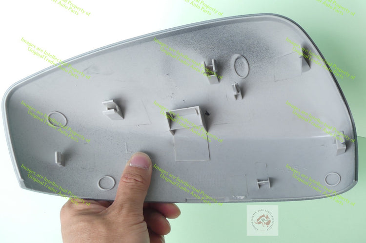 Left Door Mirror Cap Housing Case fits Mazda 2 DJ DL Snowflake White Pearl 25D