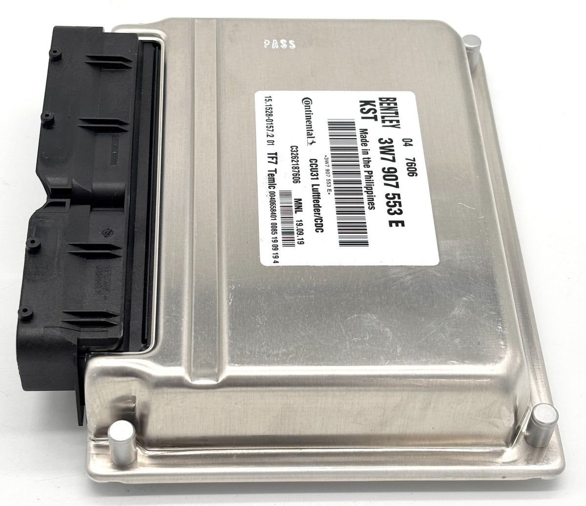 Bentley Continental GTC Regulated Damping Suspension Control Unit 3W7907553E OEM