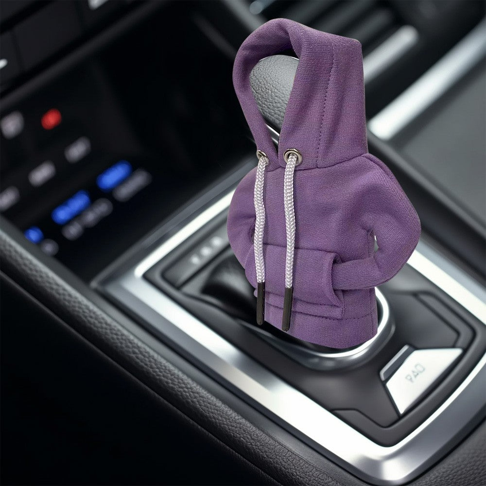 Mini Car Gear Shift Cover Hoodie Shift Knobs Trim Suitable for Mini