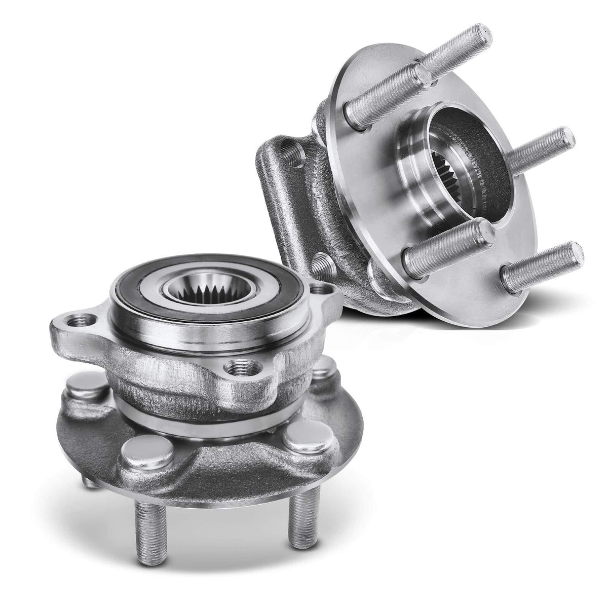 2x Wheel Bearing Hubs Front for Subaru Forester SH Impreza Liberty Outback 2.0L
