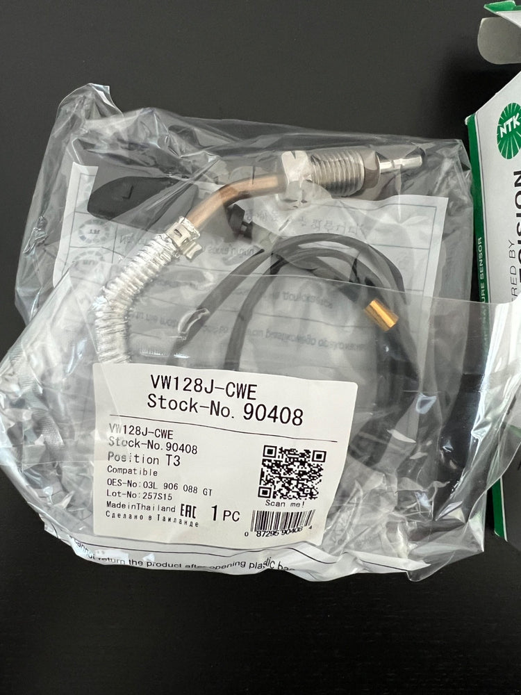 1 x NTK Sensor Exhaust Gas Temperature VW128J-CWE