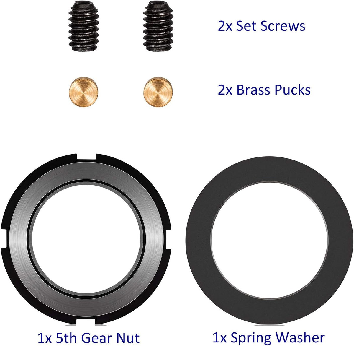 5th Gear Lock Nut Kit for Dodge Ram 2500 & 3500 4WD 5.9L 6.7L Cummins NV4500