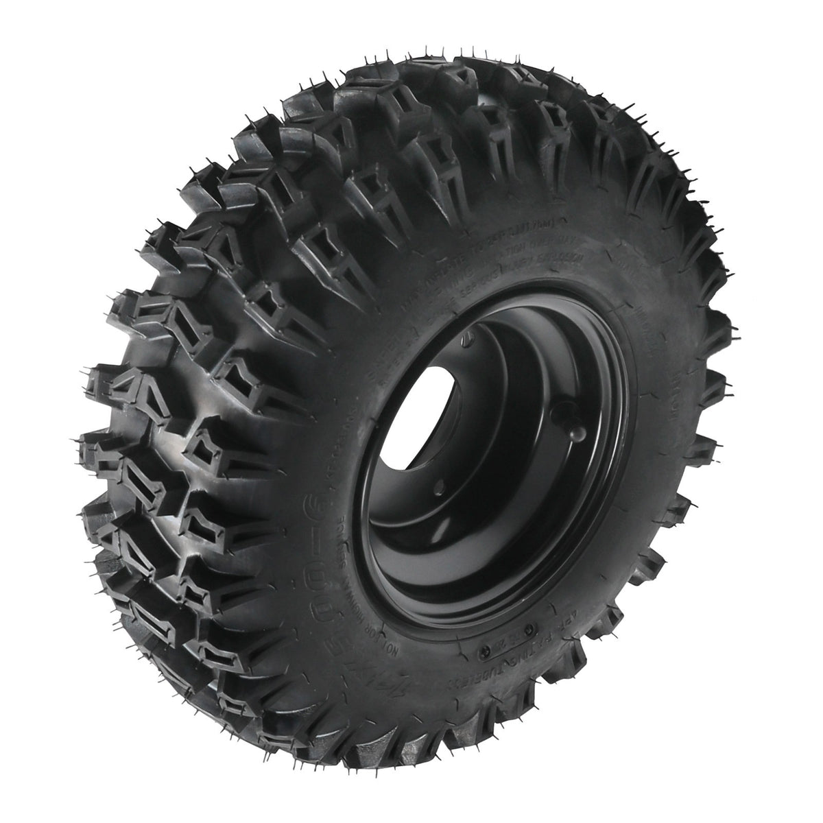 4Pack 14x5-6 14x5.00-6 Tyre Rim Wheel 6" 3 Hole 78mm for Go Kart ATV Quad E Bike