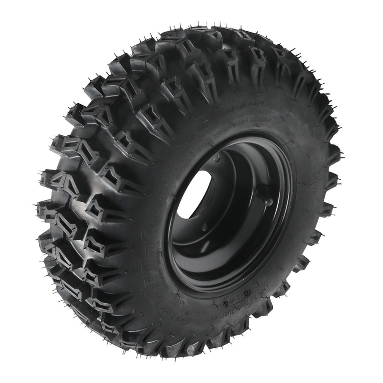 4Pack 14x5-6 14x5.00-6 Tyre Rim Wheel 6" 3 Hole 78mm for Go Kart ATV Quad E Bike
