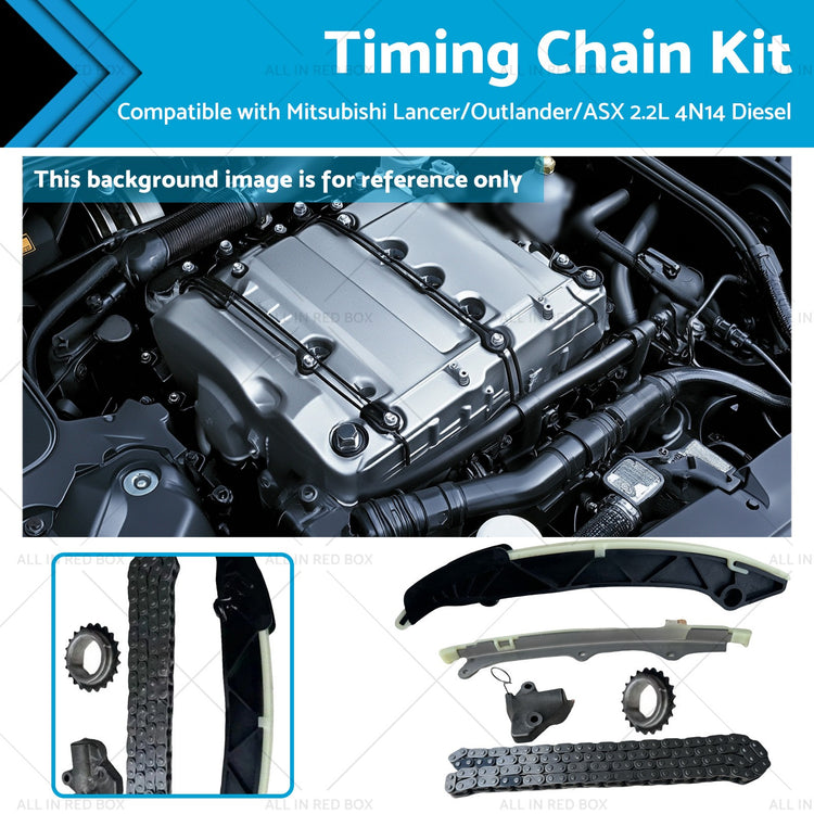 Timing Chain Kit Suitable for Mitsubishi Lancer Outlander ASX Delica 4N1 2.2