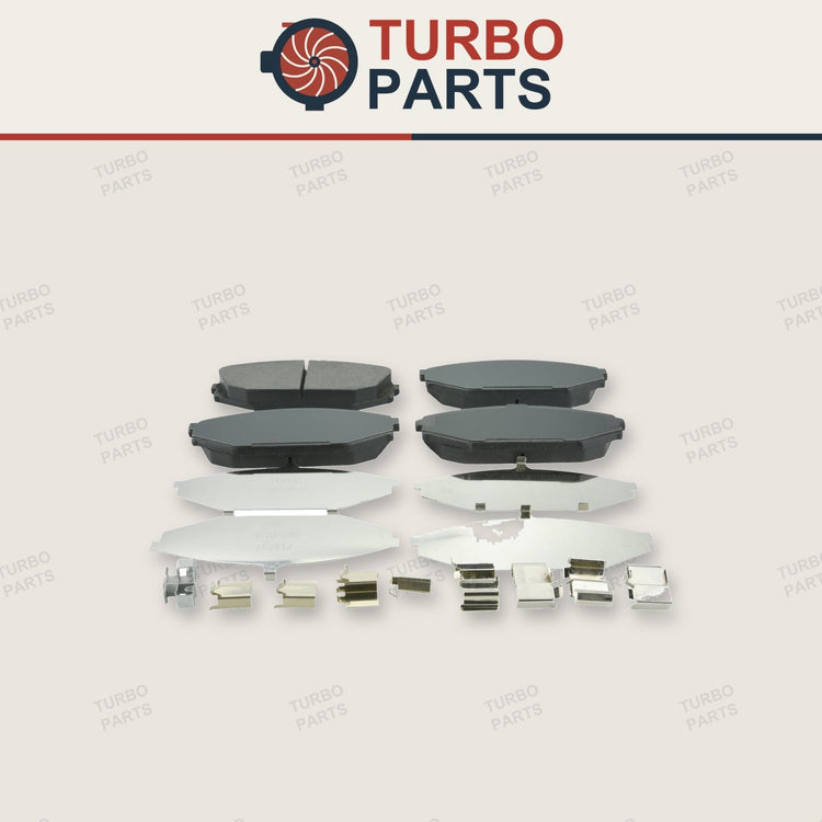 Acura Front Pad Kit, Disc Brake - (With Anti Squeal Shim, With Brackets)