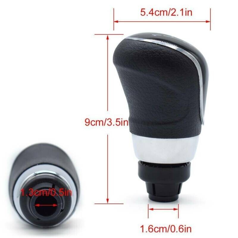 Gear Shift Knob Plastic For Ford Fiesta Focus MK2 MK3 2008-2013 Manual Gearstick