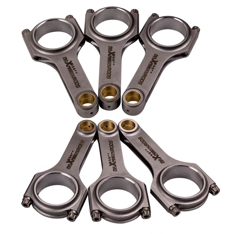 Steel Connecting Rods ARP Bolts for Nissan FJ20 Skyline DR30 Silvia S12 5.512"