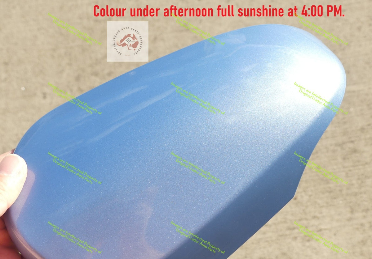 Left Side Mirror Cap Case Cover for Toyota Corolla E170 Series Blue Mist 8W1