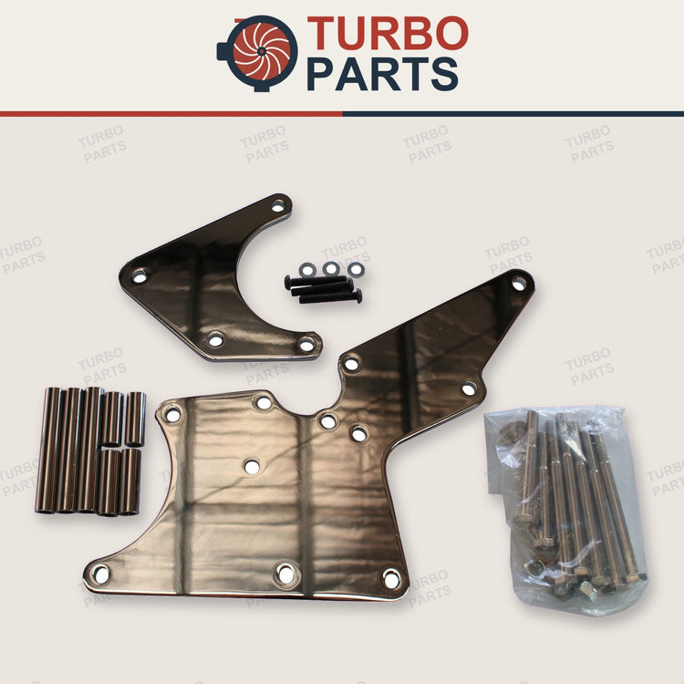 TFI Racing LS Chevrolet Alternator+Type 2 Power Steer Relocation Bracket Kit