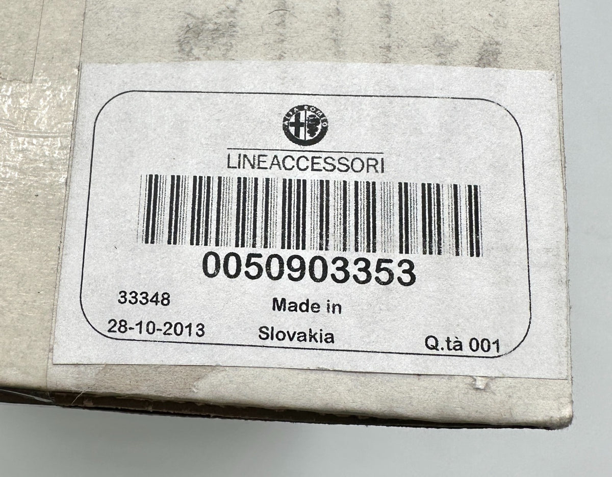 Genuine Alfa Romeo Giulietta (2010-2020) Carbon Fibre Mirror Cap Set 50555986