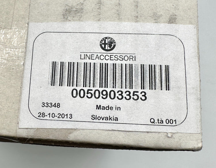 Genuine Alfa Romeo Giulietta (2010-2020) Carbon Fibre Mirror Cap Set 50555986