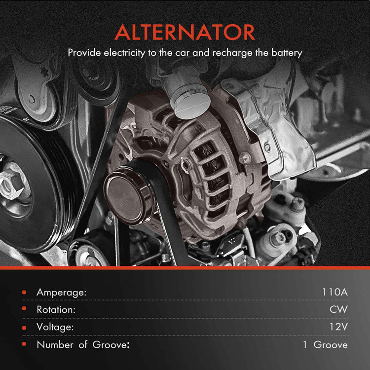 Alternator for Nissan Patrol GU Y61 TY61 1998-2007 4.2L TD42 1-Groove Diesel