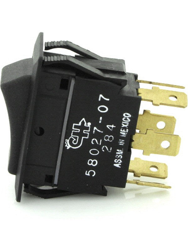 Cole Hersee Rocker Switch On/Off/On 12/24V 25Amp Dpdt 6 Blade Terminals (SW8707)