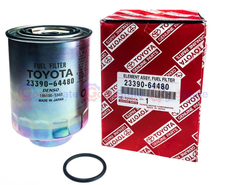 Genuine Toyota LandCruiser HDJ100 1HD FTE 4.2 Diesel Air Fuel Oil Filter Kit